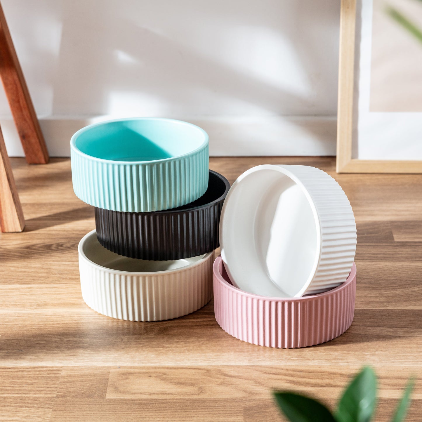 SET OF TWO JARDIN PET BOWLS - Park Life Designs