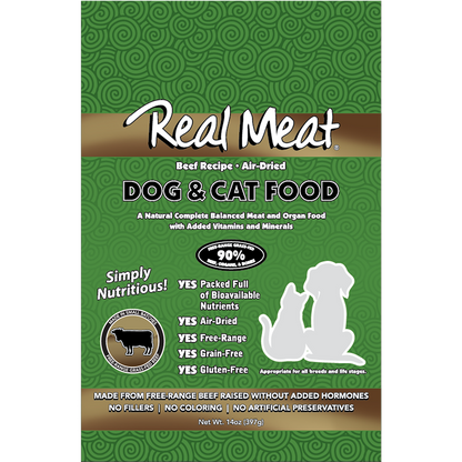 Real Meat Small Dog & Cat Beef 14oz
