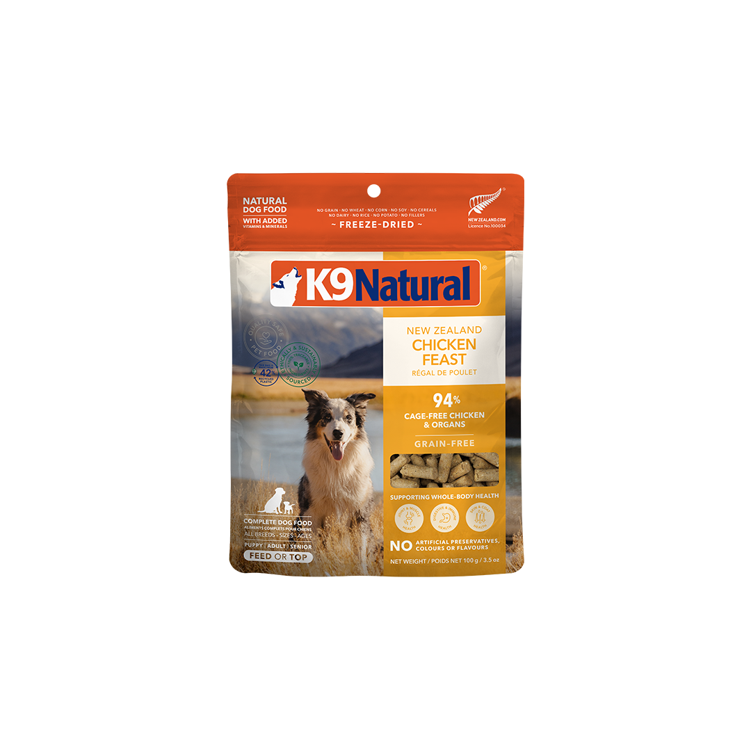 K9 Natural Chicken Feast Freeze Dried Dog Food