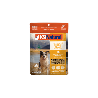 K9 Natural Chicken Feast Freeze Dried Dog Food