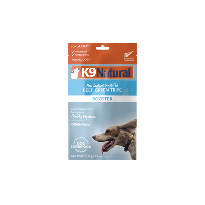K9 Natural Beef Green Tripe Freeze Dried Booster