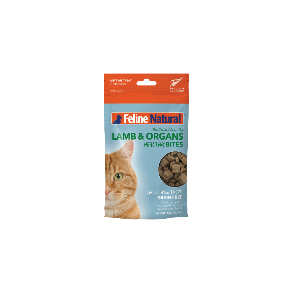 Feline Natural Lamb Healthy Bites Cat Treats