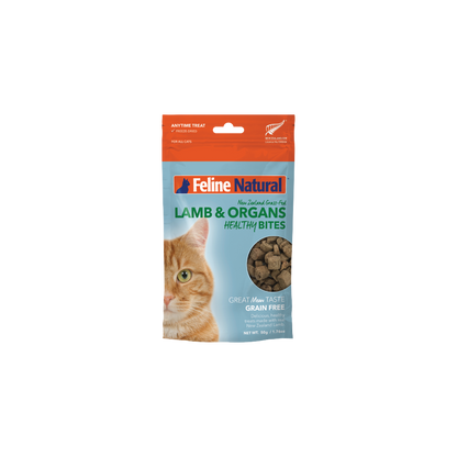 Feline Natural Lamb Healthy Bites Cat Treats