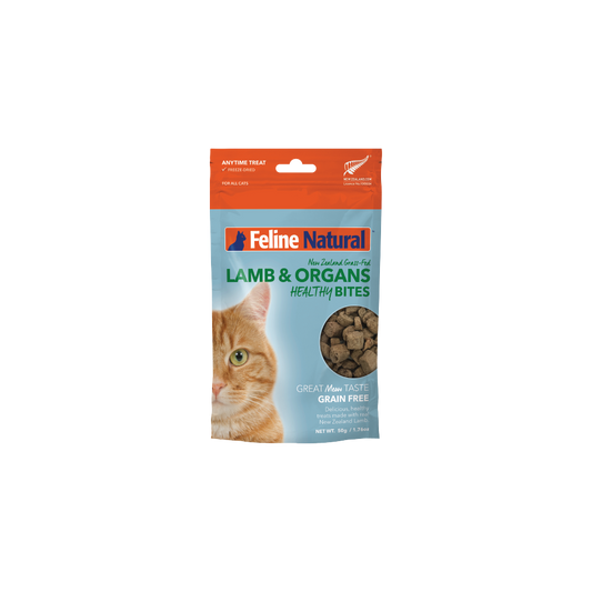Feline Natural Lamb Healthy Bites Cat Treats