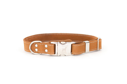 Leather Quick-Release Collar