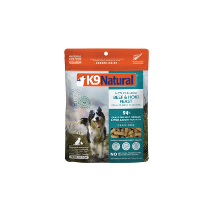 K9 Natural Beef & Hoki Feast Freeze Dried Dog Food