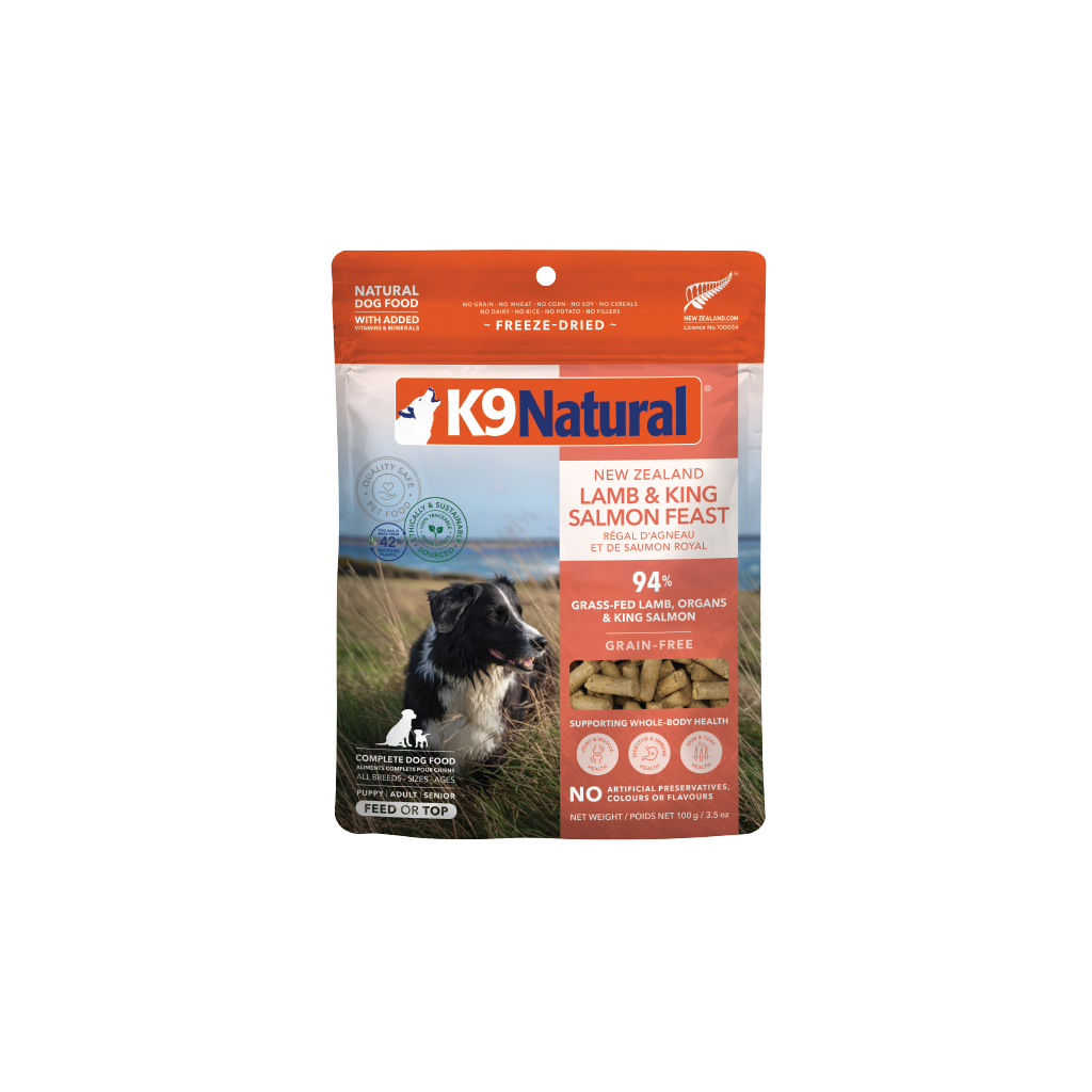 K9 Natural Lamb & Salmon Feast Freeze Dried Dog Food