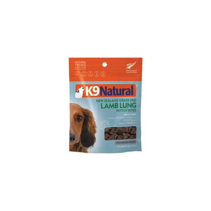 K9 Natural Lamb Lung Protein Bites Dog Treats