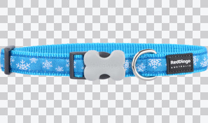 Buckle Bone Dog Collars - Design - Snowflake