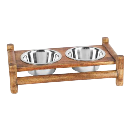 Natural Wood Double Diners