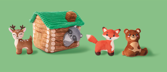 ON CABIN TIME HIDE & SEEK PLSH DOG TOY Case of 4