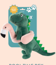 POOL TIME REX PET TOY Case of 4