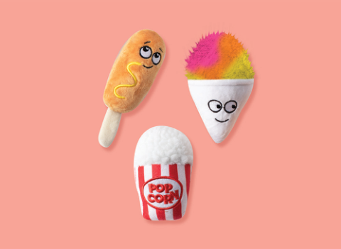 FAIR FOODS 3PCS SMALL DOG TOY SET Case of 4