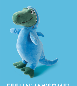 SHARK REX-PLUSH DOG TOY Case of 4