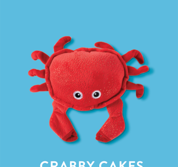 JUST A LITTLE CRABBY-PLUSH DOG TOY Case of 4