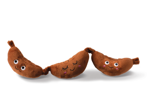 MAKING ENDS MEAT PLUSH DOG TOY Case of 4