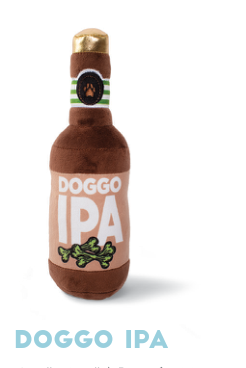 DOGGO IPA PLUSH DOG TOY Case of 4