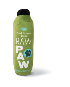 RAW PAW PRESSED JUICE PLUSH DOG TOY Case of 4