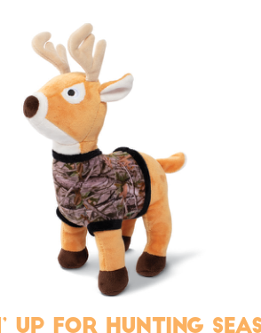 GEARIN' UP HUNTNG SEASON PLUSH DOG TOY Case of 4