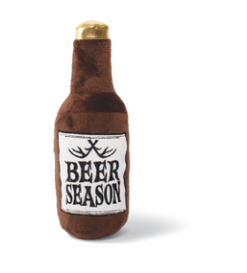 BEER SEASON ANTLERS PLUSH DOG TOY Case of 4