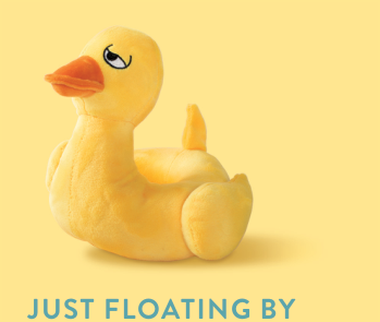 JUST FLOATING BY PLUSH DOG TOY Case of 4