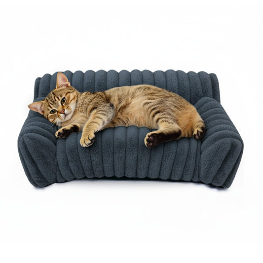 2-in-1 Fold-Out Pet Sofa Bed