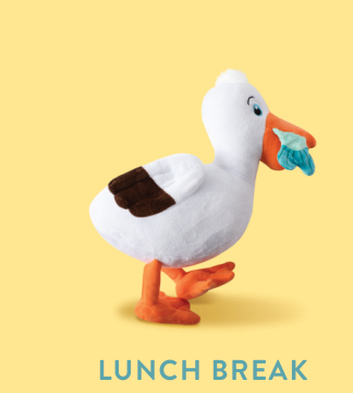 LUNCH BREAK PLUSH DOG TOY Case of 4