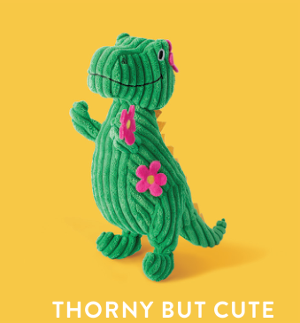 THORNY BUT CUTE PLUSH DOG TOY Case of 4