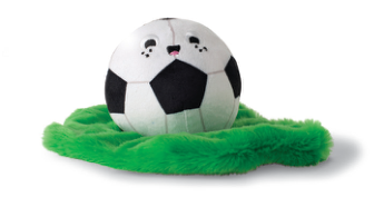 JUST KICK IT PLUSH DOG TOY Case of 4