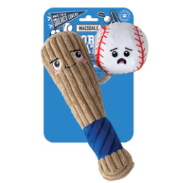 BATTER UP PLUSH DOG TOY Case of 4