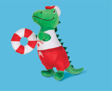 TO THE REX CUE PLUSH DOG TOY Case of 4