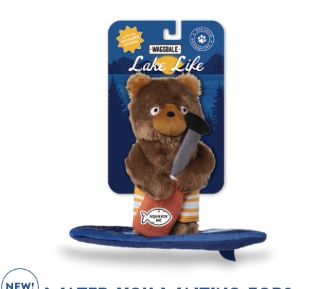 WATER YOU WAITING FOR PLUSH DOG TOY Case of 4