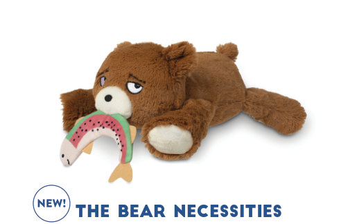 THE BEAR NECESSITIES PLUSH DOG TOY Case of 4