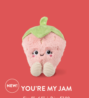 YOU'RE MY JAM PLUSH DOG TOY Case of 4