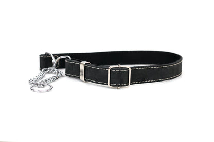 Leather Martingale Collar