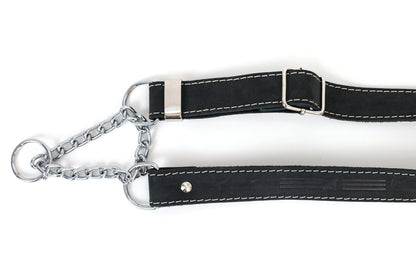 Leather Martingale Collar
