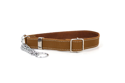 Leather Martingale Collar