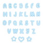 Sky Blue silicone dog charms case