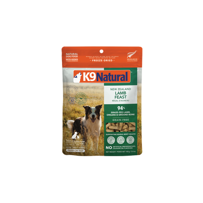 K9 Natural Lamb Feast Freeze Dried Dog Food