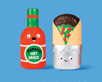 I MAKE YOU HOT 2PC LATEX DOG TOYS Case of 4