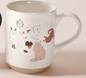 STONEWARE NEW YORK MUGS