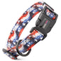 Dogline Biothane Printed Dog Collar with Quick Release Buckle