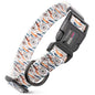 Dogline Biothane Printed Dog Collar with Quick Release Buckle