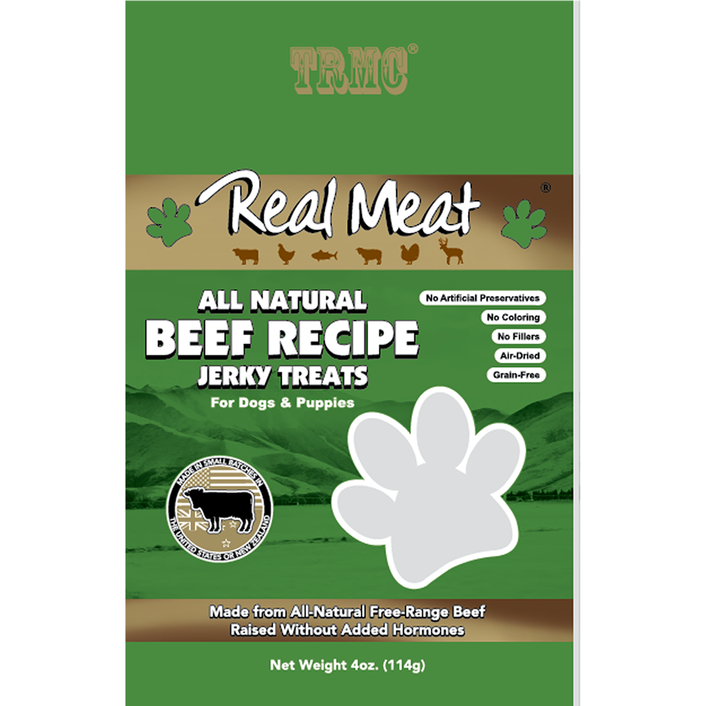 Real Meat Beef Jerky Treats 4oz
