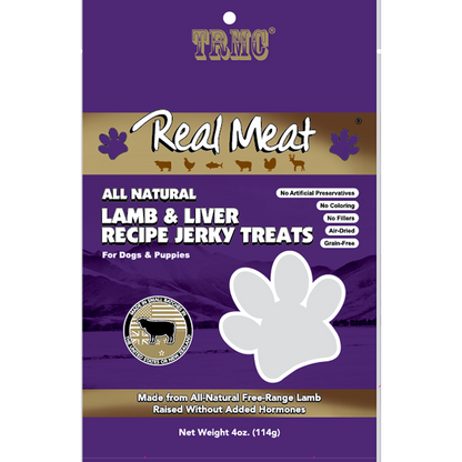 Real Meat Lamb Liver Jerky Treats 4oz