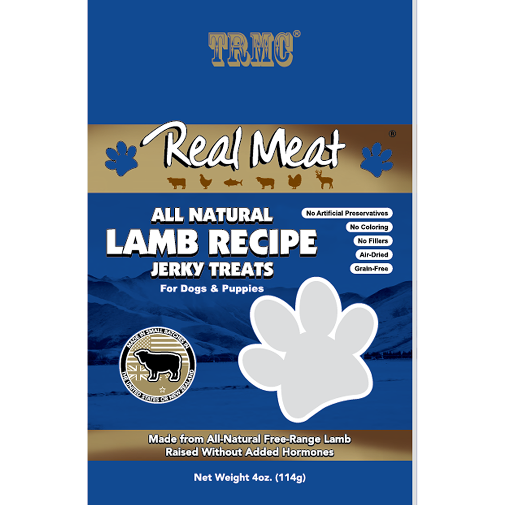 Real Meat Lamb Jerky Treats 4oz