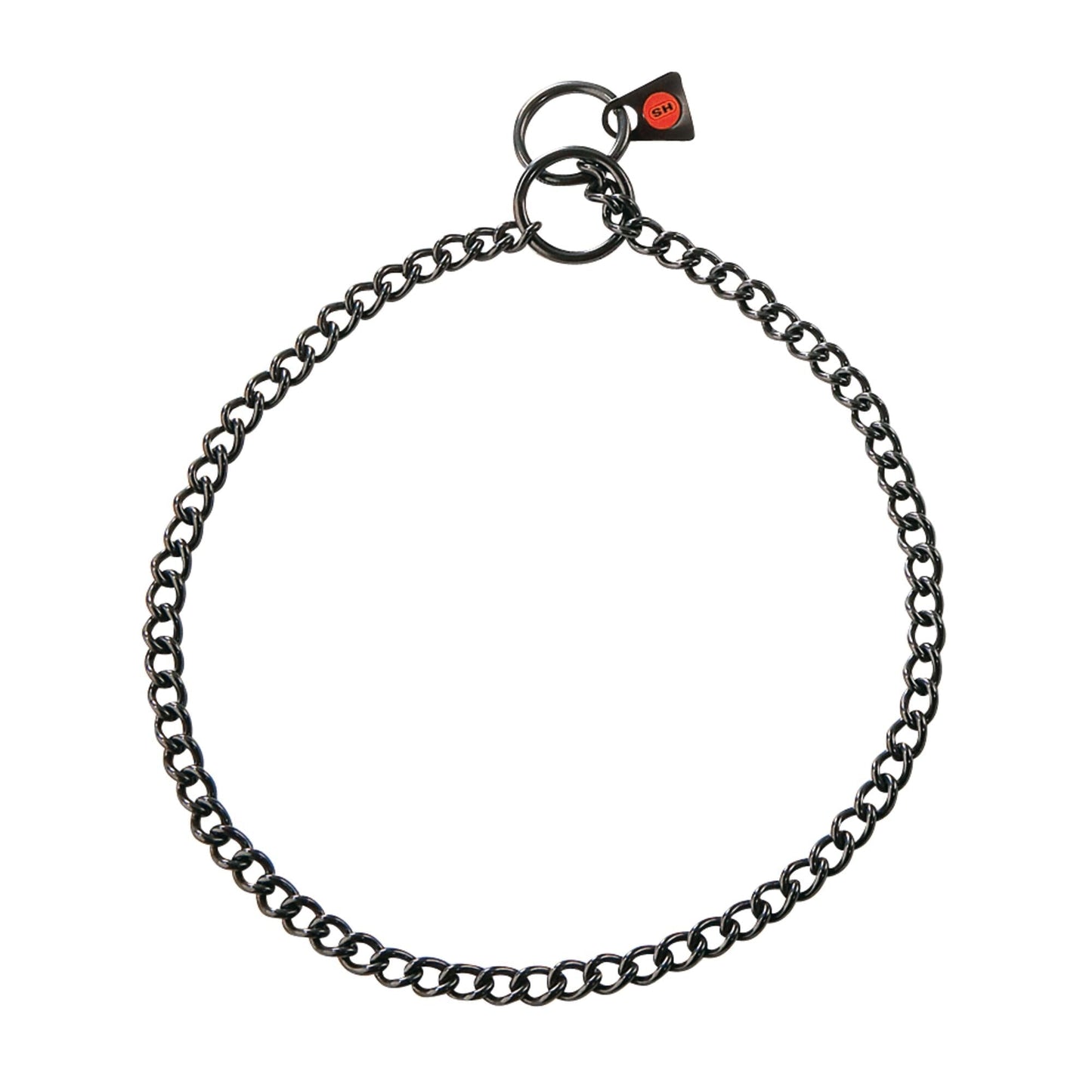 Herm Sprenger - Slide Chain Collar - Black Stainless Steel