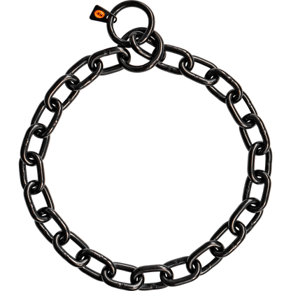 Herm Sprenger - Extra Strong Collar - Medium Links - Black Stainless Steel