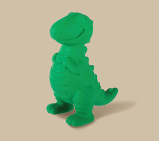 A T-RIFFIC TIME RUBBER DOG TOY Case of 4