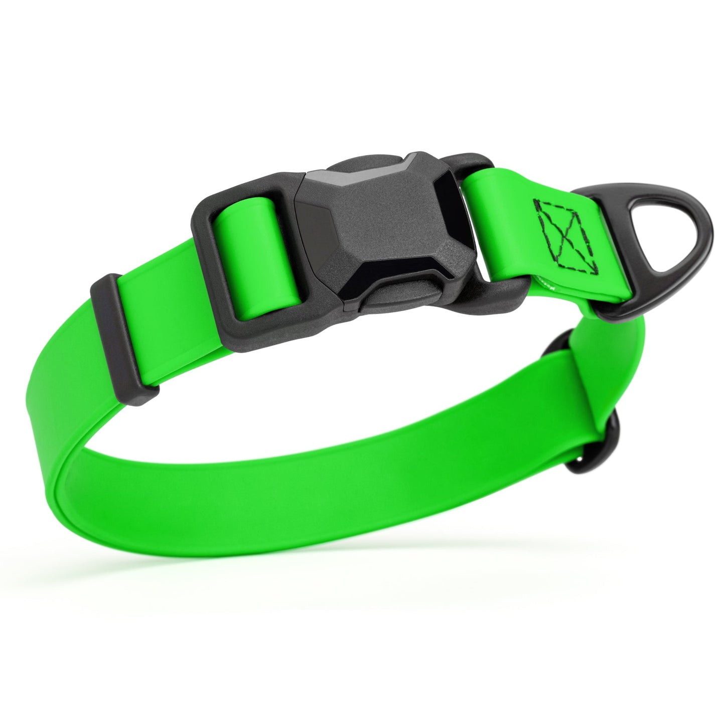 Biothane Waterproof Dog Collar with Magnetic Quick Release Buckle